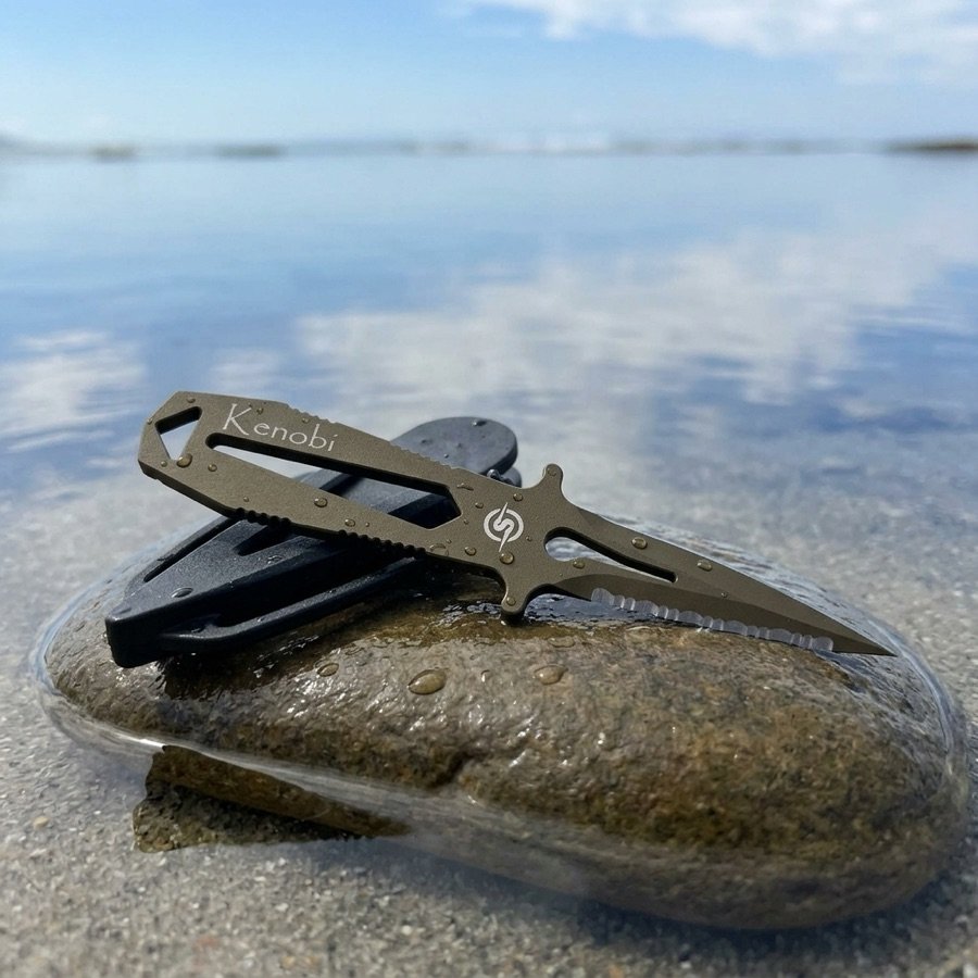 Cuchillo Sigalsub KENOBI negro
