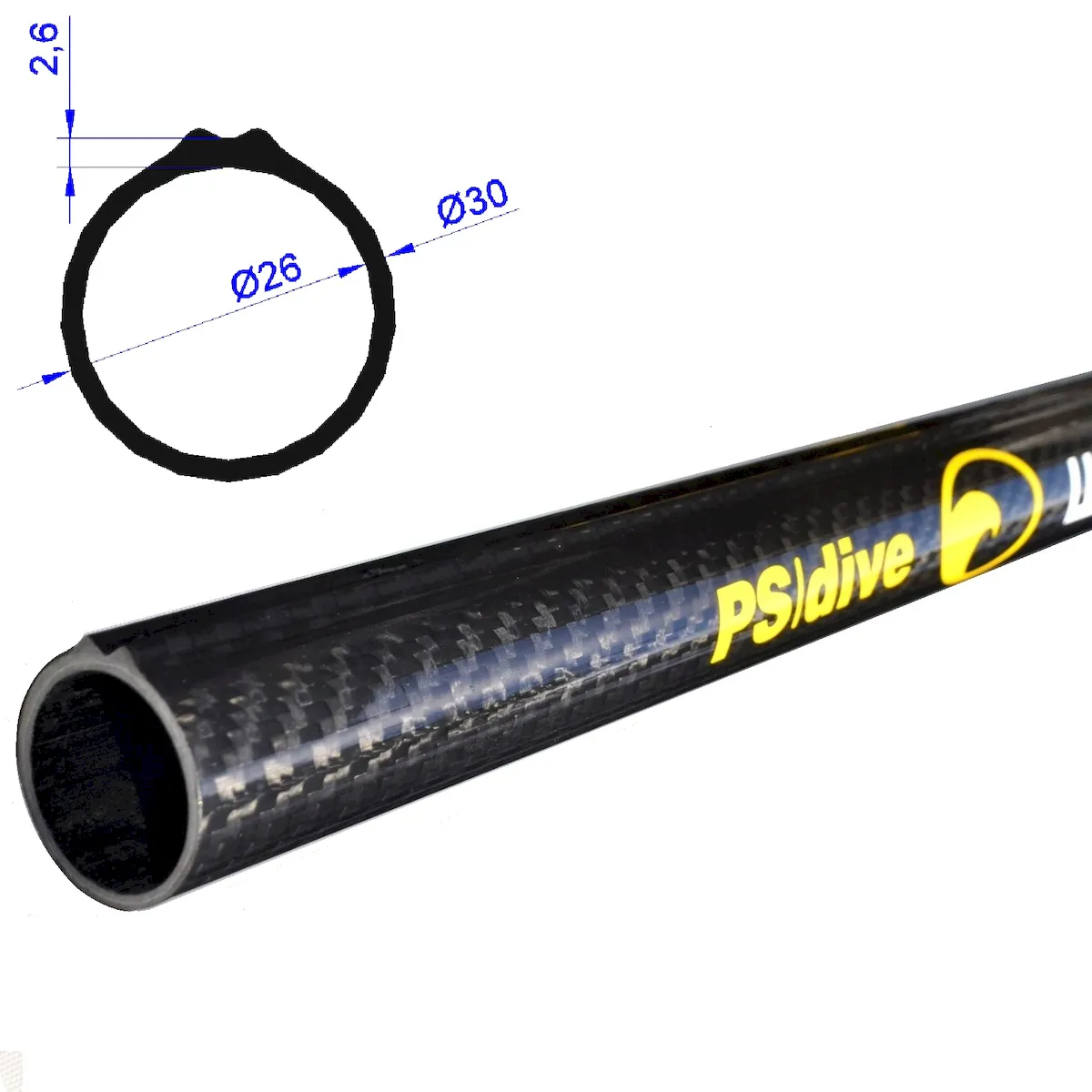 Arpón PS-Dive WAZA Carbon TRACK Roscado Closed - Vista 2