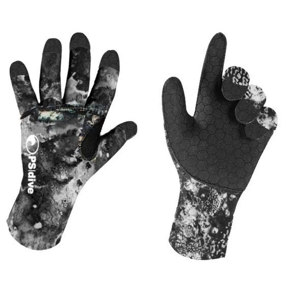Guantes neopreno camu 3 mm PS Dive | Marlinsubnorte