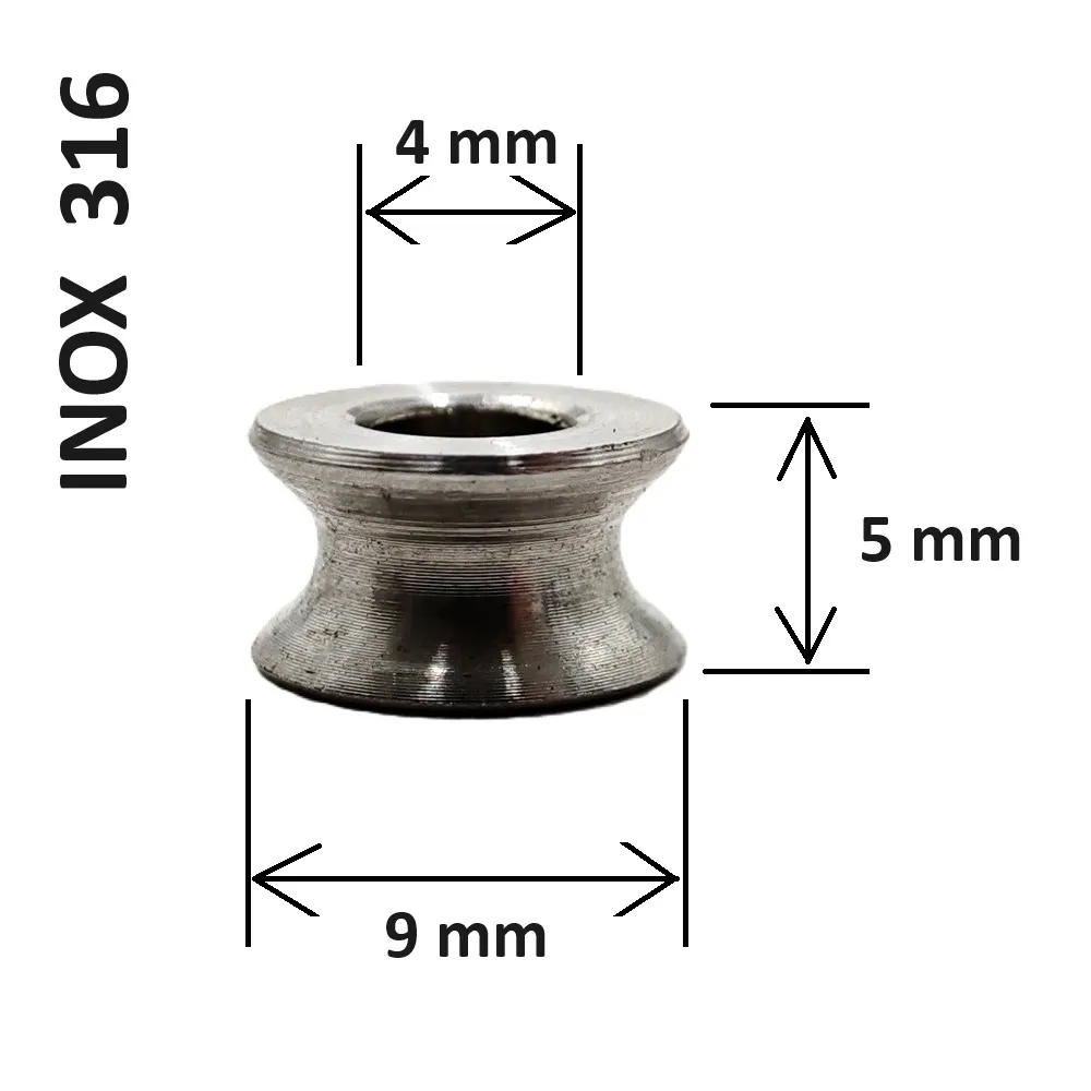 Diábolo Guiahilo Inox y Polímero PS-Dive | Marlinsubnorte